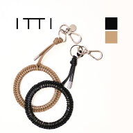 ITTI キーリング イッチ CRISTY KNOT WRIST CIRCLE CHARM / RAPTO JP - 全2色 ITTI-GOODS-069 ブラック …