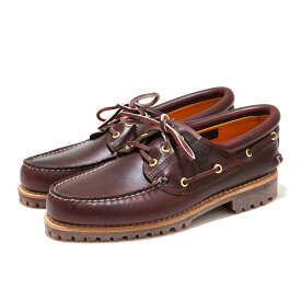 ＼ セール 10%OFF ／Timberland ティンバーランド 3 Eye Classic Lug Burgundy 050009 ティンバーランド スリーアイクラシックラグ バーガンディ オーセンティック ボートシューズ モカシン スウェード 靴 ブーツ シューレース メンズ ローカット 定番