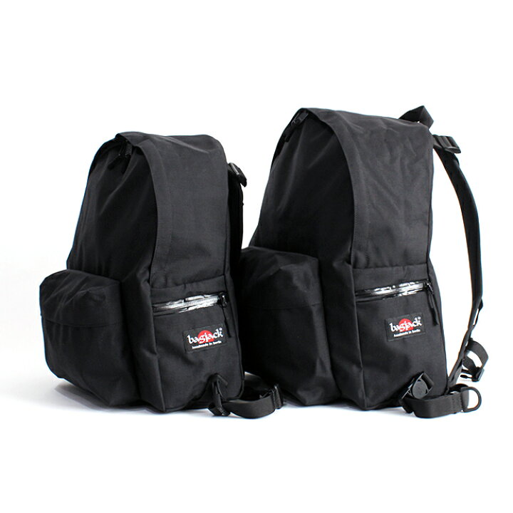 楽天市場】メンズ リュック 黒 大容量 bagjack / Daypack M - Black 