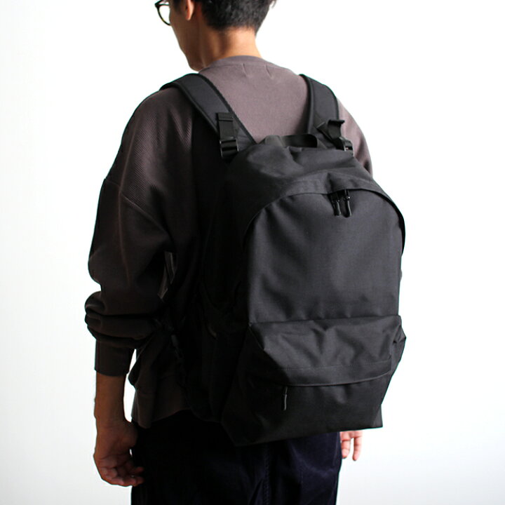 楽天市場】メンズ リュック 黒 大容量 bagjack / Daypack M - Black  