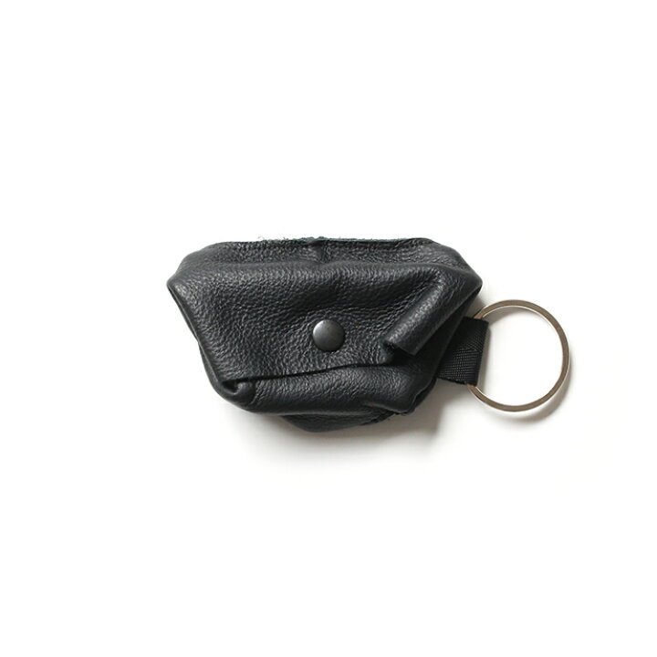 楽天市場】bagjack / Mouse Pouch XS - Black Leather バッグジャック 