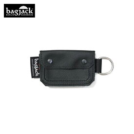 bagjack / Card Case OV22S - Black バッグジャック カードケース ブラックレザー あす楽 送料無料 プチギフト プレゼント お祝い 贈り物 ポイント 消化 買いまわり