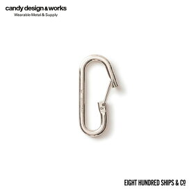 CANDY DESIGN & WORKS (キャンディーデザインワークス) / Raff CHW-10 ラフ キーリング - Nickel ニッケル キーホルダー カラビナ あす楽 即日発送 即納 プチギフト お祝い 贈り物 ポイント 消化 買いまわり プレゼント 母の日