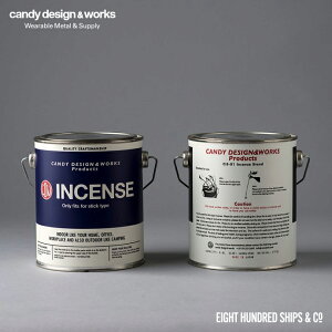 CANDY DESIGN & WORKS (LfB[fUC[NX) / CDW Incense Stand CIS-01 CZXX^h Navy×White lCr[×zCg   G CeA  CZX  [ v
