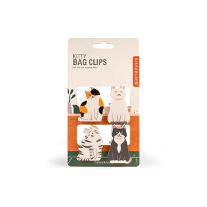KIKKERLAND / Kitty Bag Clips Set of 4 LeB obONbv@˂ L lR Lb` َq ۑ