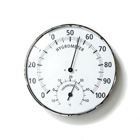 TFA Dostmann ドストマン / Analogue thermo-hygrometer with metal ring 45.2019 アナログ温度計／湿度計 ドイツ製 ポイント 消化