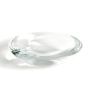 Glass Ashtray Large - Clear KXVK[gC [W LTCY NA |Cg 