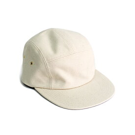 Trad Marks / メンズ キャップ 帽子 Basic Jet Cap CV トラッドマークス ベーシックジェットキャップ キャンバス - Ecru あす楽 即日発送 即納 無地 ファッション ブランド アウトドア 深め 5パネル キャンプキャップ プレゼント ポイント 消化 母の日