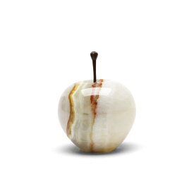 Marble Apple - Stripe / Small マーブルアップル ストライプ／スモール | 雑貨 置物 ペーパーウエイト オブジェ プチギフト プレゼント お祝い 贈り物 ポイント 消化 買いまわり