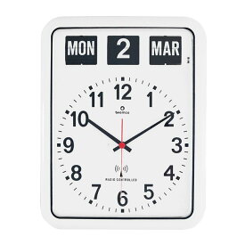 TWEMCO / Radio Control Calendar Clock トゥエンコ ラジオコントロール カレンダークロック RC-12A ホワイト 電波掛時計 プチギフト プレゼント お祝い 贈り物 ポイント 消化 買いまわり