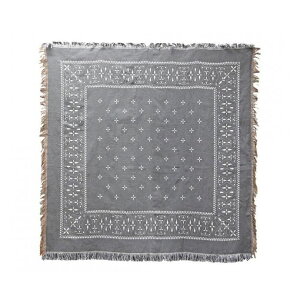 Bandana Throwket - Cross / Gray �o���_�i �X���[�P�b�g �N���X / �O���[ �u�����P�b�g �~�� ���O �}�b�g �C���e���A �G�� �Ƌ�