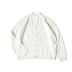 ＼ セール 50%OFF ／オーシバル ORCIVAL メンズ トップス Vネック カーディガン MEN White コットンヘンプ ホワイト #OR-D0050 CHP 羽織 ライト アウター 白 シンプル 無地 ワン 刺繍 ファッション シンプル