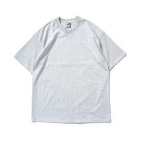 CalCru / Micro-Stripe Tee - Ash マイクロボーダーTシャツ アッシュ グレー アメリカ製 カルクルー キャルクルー USA