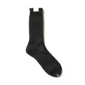 Trad Marks �g���b�h�}�[�N�X / Old Rib Socks ���u�\�b�N�X - Ash Black �A�b�V���u���b�N �����y �������� ���[ �v�`�M�t�g �v���[���g ���j�� ���蕨 �|�C���g ���� �����܂��