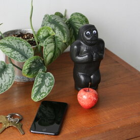 Gorilla Bank ゴリラバンク Sサイズ 貯金箱 プチギフト お祝い 贈り物 ポイント 消化 買いまわり プレゼント 貯金 お金 置物 オブジェ インテリア 家具 小さいサイズ 人気 ブラック 黒 バンク メキシコ 可愛い 動物 人形