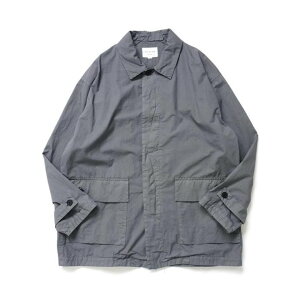 STILL BY HAND �X�e�B���o�C�n���h / CO04261 - BLUE GREY ���i���� �n�[�t�R�[�g Garment-dye half coat