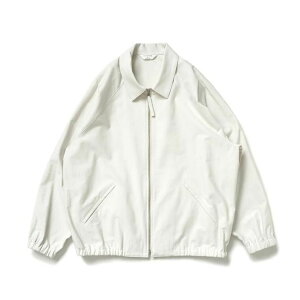 STILL BY HAND �X�e�B���o�C�n���h / BL01261 - IVORY �W�b�v�A�b�v ���[���X�L���u���]�� Zip up moleskin blouson