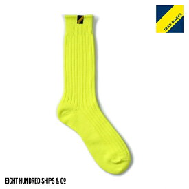 Trad Marks トラッドマークス / Old Rib Socks lite オールドリブソックスライト - Neon Yellow ネオンイエロー あす楽 即日発送 即納 プチギフト お祝い 贈り物 ポイント 消化 買いまわり プレゼント 母の日