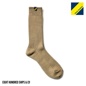 Trad Marks �g���b�h�}�[�N�X / Old Rib Socks lite �I�[���h���u�\�b�N�X���C�g - Khaki �J�[�L �����y �������� ���[ �v�`�M�t�g ���j�� ���蕨 �|�C���g ���� �����܂�� �v���[���g