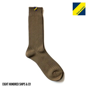 Trad Marks �g���b�h�}�[�N�X / Old Rib Socks lite �I�[���h���u�\�b�N�X���C�g - Olive �I���[�u �����y �������� ���[ �v�`�M�t�g ���j�� ���蕨 �|�C���g ���� �����܂�� �v���[���g