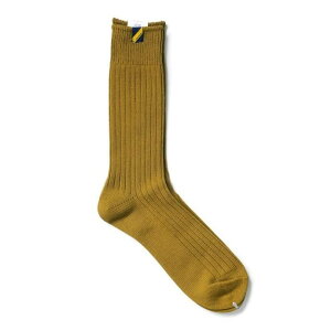 Trad Marks / Old Rib Socks lite �I�[���h���u�\�b�N�X���C�g - Moss Green ���X�O���[��