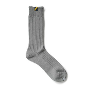 Trad Marks / Old Rib Socks lite �I�[���h���u�\�b�N�X���C�g - Heather Grey �w�U�[�O���[