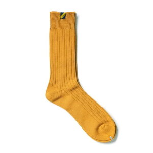 Trad Marks / Old Rib Socks lite �I�[���h���u�\�b�N�X���C�g - Yellow Gold �C�G���[�S�[���h