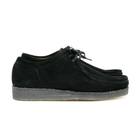Padmore & Barns / P204 Low - Black Suede パドモア ＆ バーンズ ブラック スウェード オリジナル ワラビー モカシン ローカット ブーツ 27.5cm 28.5cm 黒 ショート ブーツ 靴
