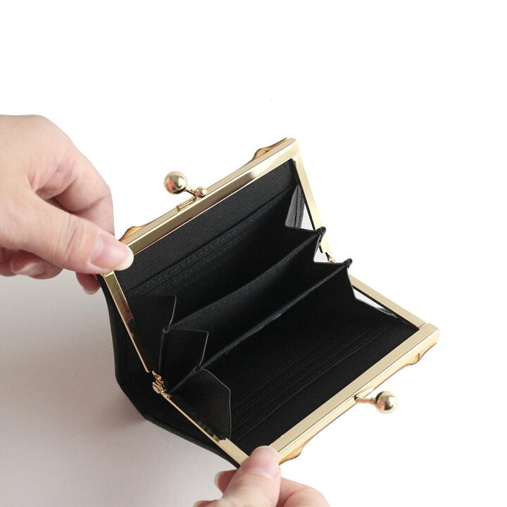 楽天市場】ポンタタ 財布 がま口 POMTATA P2567 BAM SHORT WALLET モカ 