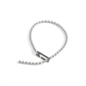 ブレスレット BC-B01-SVRP ボールチェーン ブレスレット siki シキ シルバー レディース 結婚式 2次会 ドレス 衣装 メンズ ネックレス 20代 30代 40代 50代 お祝い 買いまわり プレゼント シンプル