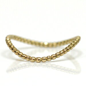 siki シキ R08YG GRAIN WAVE リング - ゴールド レディース 指輪 ギフト アクセサリー ジュエリー 記念日 20代 30代 40代 50代 プレゼント