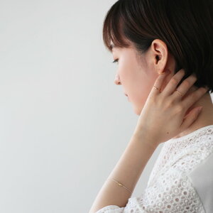 k18 k10ピアス クロッシングピアス M (片耳タイプ) 13mm sinc(シンク)18金 10金キャッチレス レディース ゴールド シンプル 大人 上品 綺麗 ギフト アクセサリー ジュエリー 20代 30代 40代 50代 60代