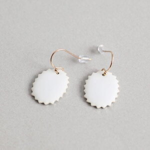 SIRISIRI (VV) SH305 Earrings BEAR White sAX - zCg Ă ANZT[ KX tbNsAX rIg[v hX a 20 30 40 50 60 WG[ lC l Vv  p