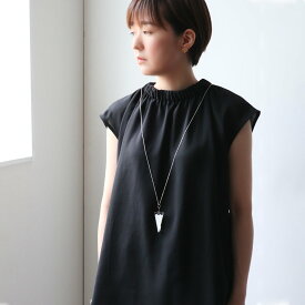 ＼ 楽天 スーパー セール 開催中 ／SIRISIRI (シリシリ) BM402 BAMBOO SPROUT ネックレス - ホワイト バンブー ロング 網代編み 樹脂 2way ネックレス クラシック アクセサリー ドレス 和装 20代 30代 40代 50代 60代 ジュエリー 人気 大人 上品 上質 職人技 シンプル