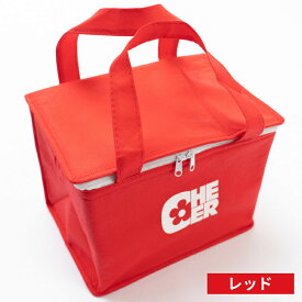 【LINEで500円クーポン】 チア cheer 保冷ボックストート PRIDE お弁当 ランチ 持ち歩き 5カラー ピンク レッド ネイビー ブラックチアリーディングチアダンスチアガール エイティズ