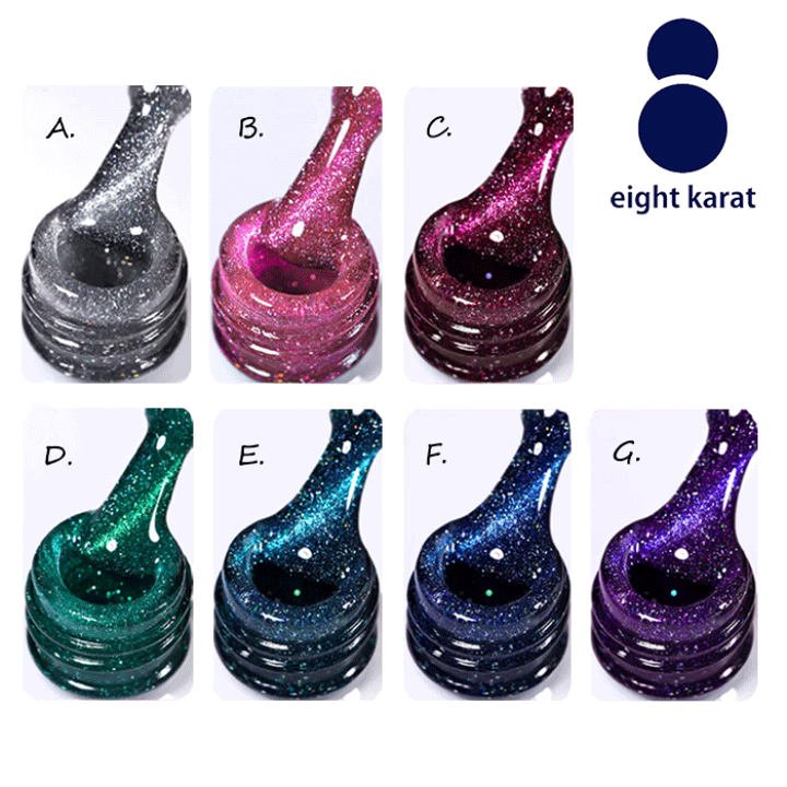 楽天市場】マグネット ネイルジェル 【10ml】7カラー キャッツアイ