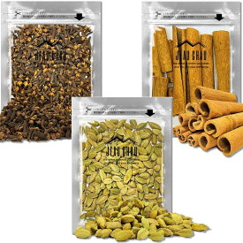 カレー スパイス 3点セット 各50g【カルダモン クローブ シナモン】JEAU CHAU ジョウショー スパイス 選別品 無添加 香辛料