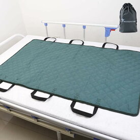 移乗シート 簡易担架 患者/高齢者移動サポート 一人用/二人用介護リフト ベッド負担減る 折りたたみ式 介護用品 補助用具 防水 シート ベッド負担減る