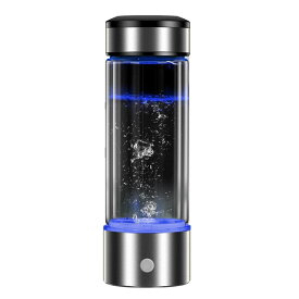 水素水生成器 携帯式 水素水ボトル 高濃度水素水生成器1300ppb ボトルサイズ 一台二役 450ML 充電式 携帯用 還元水生成器 USB充電式 いつでも どこでも 飲める 美容 健康