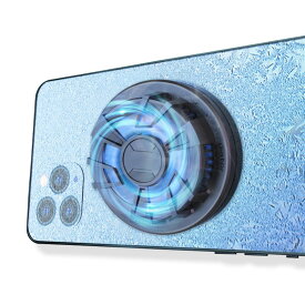 3APLUS A100 スマホ冷却ファン スマホクーラー ペルチェ素子 磁気吸着式 スマホ散熱器 USB給電 半導体冷却 発熱対策 静音 小型 タブレット冷却 ipad 冷却 Android/iPhone各機種に適合