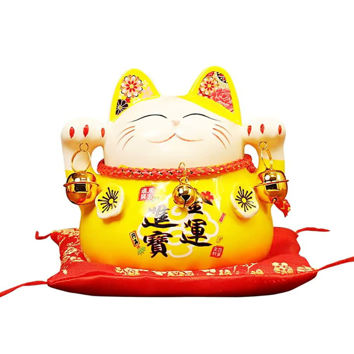 楽天市場】招き猫貯金箱 置物 開運 金運アップ まねきねこ 置物 商売 