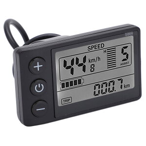 d] S866 LCD fBXvC[^ 24V 36V 48V Rg[pl hvOt TCN Xs[h[^[Q[W fBXvC[^[ 22.2mm̃nho[ɓK