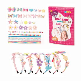カチューシャ ハンドメイド 工作キット 玩具 小学生 女の子 男の子 プレゼント（6歳以上）