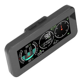 車用スロープメーター 車両傾斜計 車載HUDメーター 勾配計 HUD 車傾斜角度バランサー スロープゲージインジケーター メーターレベルチルトゲージ 角度計 バランサー クロカン用 チルトメーター レベルグラデーションファインダーツール