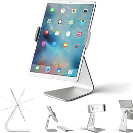 iPad Proタブレットホルダースタンド、Stouch 360 &deg;回転可能アルミニウム合金デスクトップホルダータブレットスタンドfor Samsung Galaxy Tab Pro S Ipad Pro 10.5&quot; 9.7&quot;
