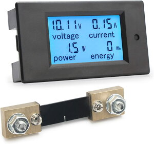 }`[^[ DROK DC 6.5-100V 100A  bg`FbJ[ fW^ dv d͌v dv d͑ LCD\ @\dq@ 100A/75mVVgt