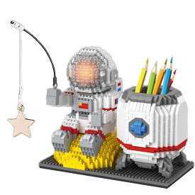 ミニ ブロック 宇宙飛行士 ブリストルブロック LED照明キット1588 PCS 積み木 知覚玩具 子供 贈り物 誕生日プレゼント 6歳以上