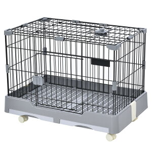 ウサギ ケージ 小型 ペットケージ ハムスターケージ 小動物ケージ キャスター付き 天井扉 飼育ケージ いぬ ネコ うさぎ 組立簡単 ルームケージ 小動物用 ウサギケージ 室内飼い スチール製