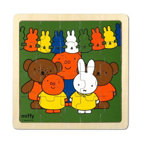 木製パズル ミッフィーとおともだち CC9410 miffy ミッフィー グッズ 子供 幼児 知育玩具 おもちゃ 1歳 1歳半 2歳 2歳半 3歳 4歳 5歳 誕生日 プレゼント