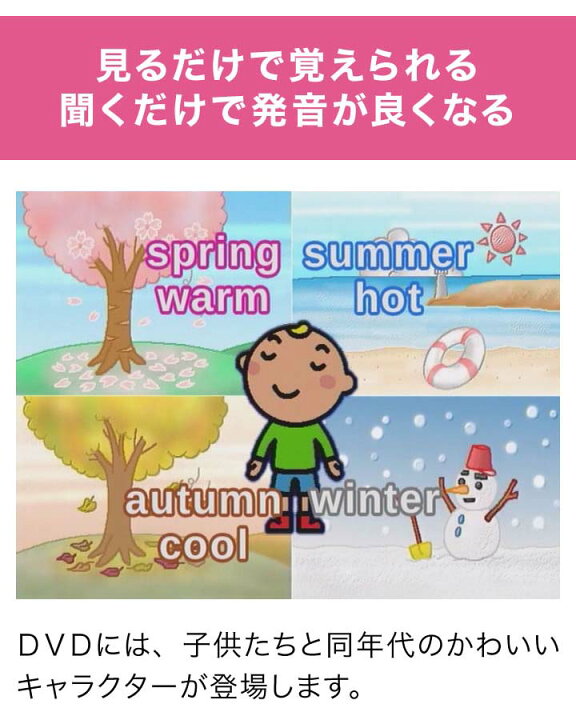 楽天市場 英語のきほん 英単語とフレーズ 1 Dvd 送料無料 にっく映像 正規販売店 幼児英語 Dvd 子供英語 英語教材 英会話 英語 歌 子ども 英単語 イラスト 発音 音声 自宅学習 おうち英語 こども 小学生 英語教育 Dvd 教材 Nikk映像 教材 幼児 子供 小学生 家庭学習